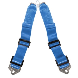 SCHROTH 49114 T-Bar Crutch Strap Anti-sub Strap 2, Blue