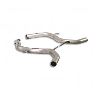 Supersprint Centre pipe Right - Left for OEM rear mufflers