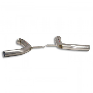 Supersprint Connecting pipes kit Right + Left for OEM centre exhaust 844913