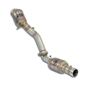 Supersprint Downpipe Right + double metallic catalytic converterWith bungs for the pressure sensor 724871