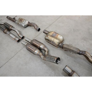 Supersprint Front pipe Metallic catalytic converter right - left 774032