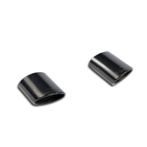 Supersprint Oval endpipe kit Right + Left 145x95 "Black" 776245