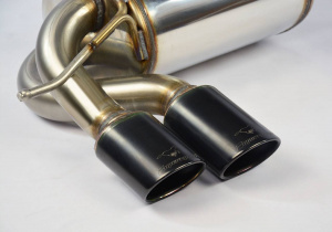 Supersprint Rear exhaust 90x70 "Gun Metal Grey" 766227 - Img 2