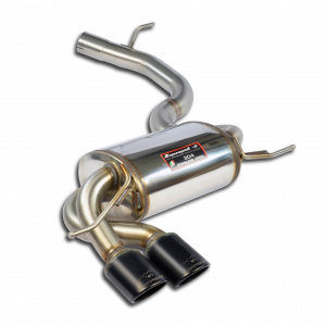 Supersprint Rear exhaust 90x70 "Gun Metal Grey" - Img 1
