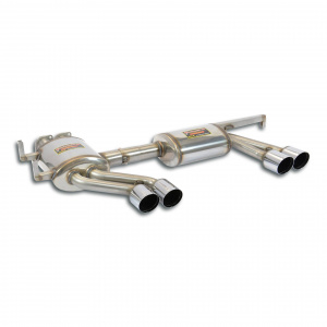 Supersprint Rear exhaust OO 80 Right + OO 80 Left"LIGHTWEIGHT RACING"-13,0 Kg - Img 1