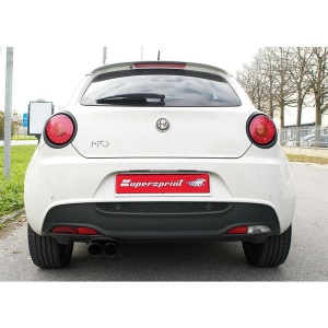 Supersprint Rear exhaust OO80 "Gun Metal Grey" 815806 - Img 3