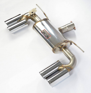 Supersprint Rear exhaust OO80 Right + OO80 Left with valve - Img 2
