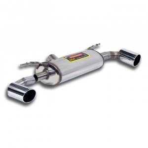 Supersprint Rear exhaust "Racing" Right O100 - Left O100