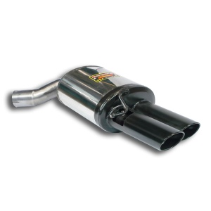 Supersprint Rear exhaust Right 100x75 "Gun Metal Grey" 775947