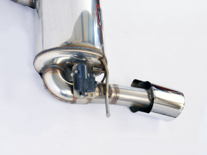 Supersprint Rear exhaust Right - Left 150x105 with valve - Img 2