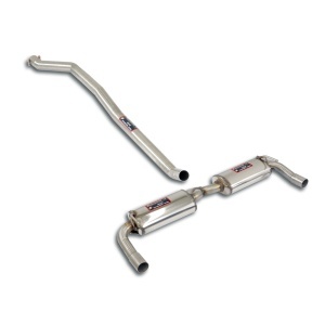 Supersprint Rear exhaust Right - Left 817504