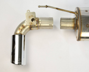 Supersprint Rear exhaust Right O100 - Left O100 with valve - Img 7