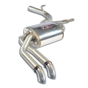 Supersprint Rear exhaust "Stealth"(For OEM diffuser) 772004