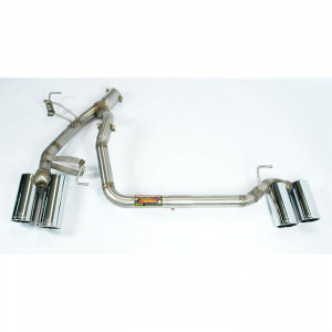 Supersprint Rear pipe kit Right OO100 - Left OO100(Muffler delete) - Img 2
