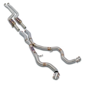 Supersprint Sport package for Stock rear muffler 980670