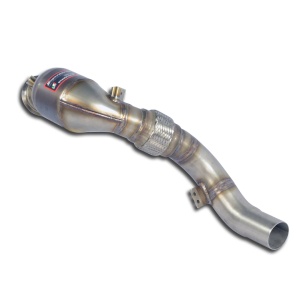 Supersprint Turbo downpipe kit + Metallic catalytic converter RightAccepts the stock "Cat.-Back" system 989721