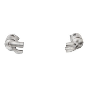 AKRAPOVIC L-PO/SS/1H Link Pipe Set w Cat (Stainless Steel) for PORSCHE 911 Carrera / S / 4 / 4S / GTS (991.2)
