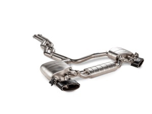 AKRAPOVIC S-AU/T/1H Evolution Line (Titanium) for AUDI RS6 Avant / RS7 Sportback Performance (C8) - OPF/GPF 2023+