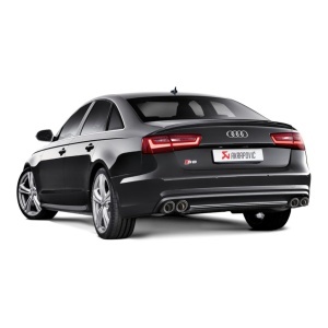 AKRAPOVIC S-AU/TI/6H Exhaust System Evolution Line (Titanium) for AUDI S7 (C7) ECE Type Approval - Img 7