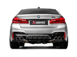 AKRAPOVIC S-BM/T/7H Exhaust System Slip-On Line (Titanium) for BMW M5/M5 Competition (F90) 2018-2020 ECE Type Approval - Img 3