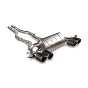 AKRAPOVIC S-BM/TI/33H Exhaust System Slip-On Line (Titanium) for BMW M3 (G80 / G81) / M4 (G82 / G83) 2021- - Img 1