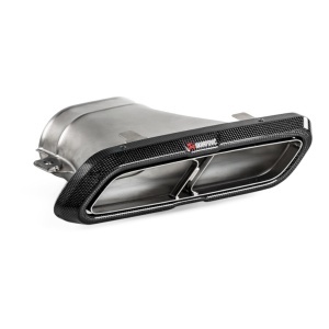 AKRAPOVIC TP-CT/46/G Tail Pipe Set (Carbon / High Gloss) for MERCEDES-BENZ E63 AMG / E63S AMG (W213 / S213) 2017-2019 ECE Type Approval - Img 2