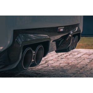 AKRAPOVIC TP-CT/69 Tail Pipe Set Hexagonal Design (Carbon) for BMW M2 (G87) / M3 (G80 / G81) / M4 (G82 / G83) - Img 5