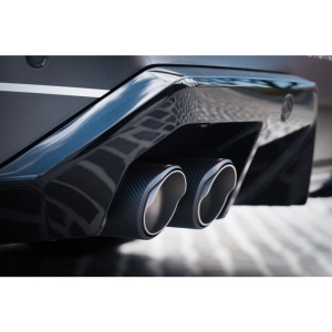 AKRAPOVIC TP-CT/78 Tail Pipe Set Cylindrical Design (Carbon) for BMW M5 (G90 / G99) - Img 5