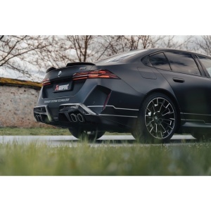 AKRAPOVIC TP-CT/79 Tail Pipe Set Hexagonal Design (Carbon) for BMW M5 (G90 / G99) - Img 5