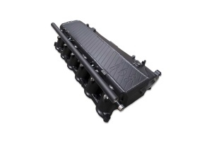CSF RACE A90 Supra / BMW B58 Charge-Air Cooler Manifold - Thermal Dispersion Black