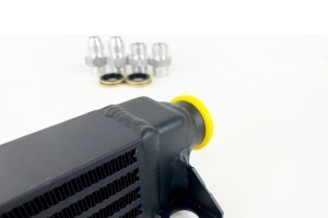 CSF RACE BMW E30 Oil Cooler w/ fittings for OEM style and AN-10 male connections - Img 2