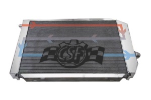 CSF RACE BMW F3X/F2X B58/B48 Triple-Pass Heat Exchanger w/ Rock Guard - Silver - Img 9