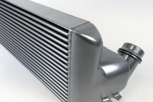 CSF RACE BMW F87 M2 / F3X / F2X (N55) High-Performance Stepped Core Intercooler - Silver - Img 4