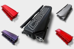 CSF RACE BMW Gen 2 B58 Race X Charge Air Cooler Manifold - Custom Finish - Img 1