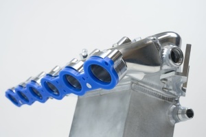 CSF RACE BMW S58 "Level-Up" Charge Air Cooler Manifold - Raw Billet - Img 10