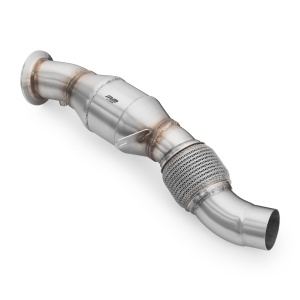 Downpipe BMW E90, E91, E92 335d M57N2 +SILENCER - Img 1