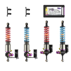 KW Coilover kit V5 (Porsche Carrera GT Edition) w. HLS 4 Hydraulik Liftsystem 3097140A