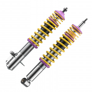 KW Coilover suspension V2 inox VW Golf MK 1 1.6 GTI (110 Hp) - Img 2
