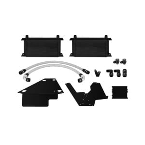 Mishimoto 08-15 Mitsubishi Lancer Evolution X Oil Cooler Kit, Black