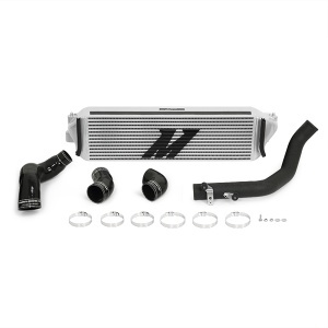 Mishimoto 17-21 Honda CTR Intercooler Kit, Silver w/ Wrinkle Black
