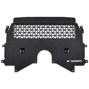 Mishimoto 2021+ BMW G80 M3 Skid Plate, Engine, Wrinkle Black - Img 1