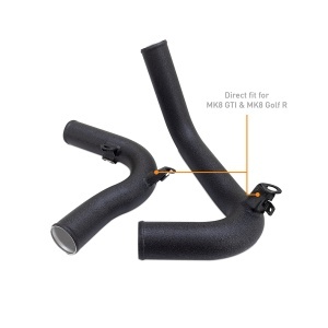 Mishimoto 22+ Volkswagen GTI MK8 (MQB) Intercooler Pipe Kit, Black - Img 3