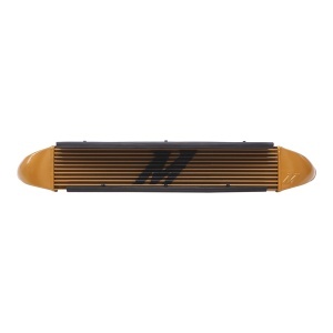 Mishimoto Ford Fiesta ST Intercooler Kit, 2014-2019, Gold w/ Wrinkle Black Pipes - Img 2