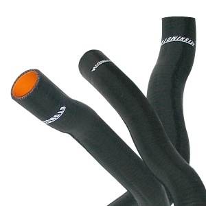 Mishimoto Mitsubishi Lancer Evolution X Silicone Radiator Hose Kit, 2008-2015, Black - Img 2