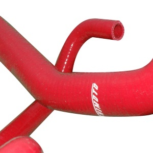 Mishimoto Nissan 350Z Silicone Radiator Hose Kit, 2003-2006, Red - Img 2