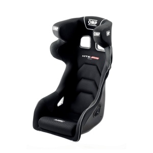 OMP HA0-0817-A01-071 Racing Seat HTE Evo Carbon FIA 8855-1999, Black