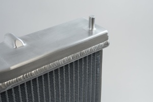 R33 Skyline GT-R/GTS & R34 GT-T Full Billet Aluminum Radiator - Raw Billet - Img 8