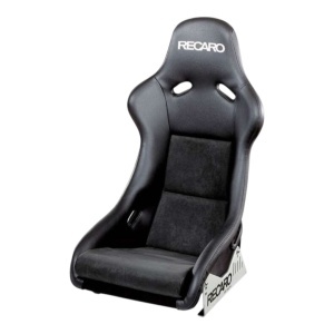 RECARO 070.77.030.885.ET Seat Cover for Pole Position, Ambla Leather Black/Dinamica Black