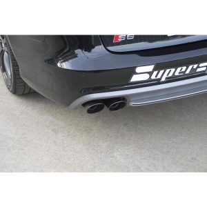 Supersprint Endpipe kit 100x75 Right + 100x75 Left "Gun Metal Grey" 773527 - Img 9
