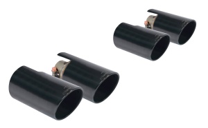 Supersprint Endpipe kit Right + Left 4 exit 100x75 "Gun Metal Grey" 860547